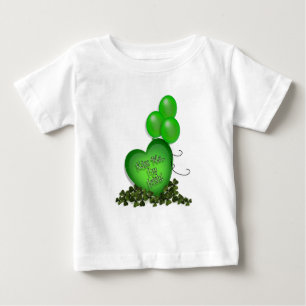 St patricks dayキスマイアイムアイリッシュバルーン ベビーTシャツ