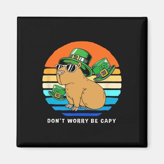 St patricks dayキャピラドントミーズBe Capy マグネット (正面)