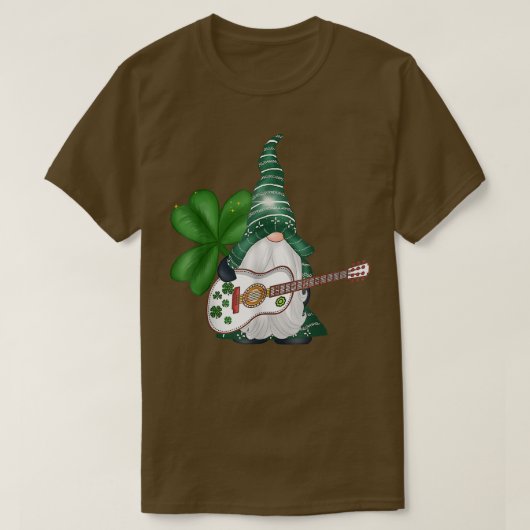 St patricks dayギター音楽おもしろい格言 tシャツ (デザイン正面)