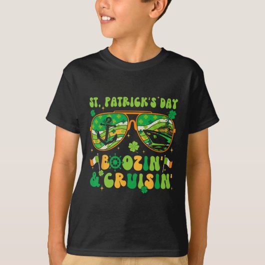 St patricks dayクルーズマッチングクルージングブーイングD Tシャツ (正面)