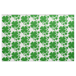 St patricks dayクローバーシャムロックパターンデザイン ファブリック