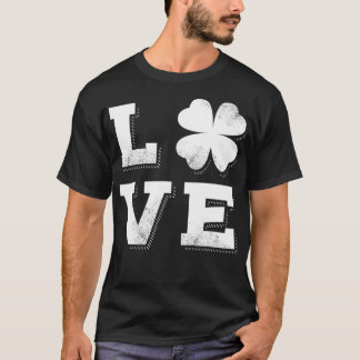 St patricks dayグリーンメンズウィメンズキッズラブ tシャツ