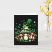St patricks dayコテージコアエルフエステティックアンダーエム カード (黄色い花)