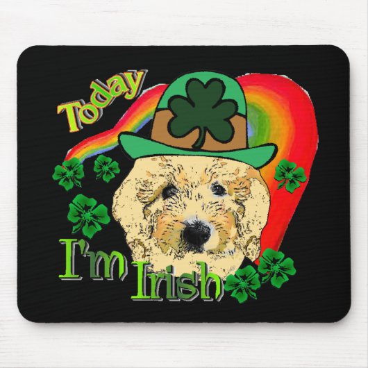 St patricks dayゴルデンドール マウスパッド (正面)