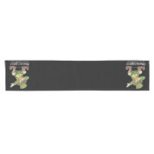 St patricks dayシェナニゲーターDabbing Leprechaun ショートテーブルランナー (横)