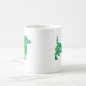 St patricks dayシャムロックドキシ コーヒーマグカップ (中央)