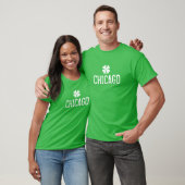 St patricks dayシャムロックロゴ入りシャムロックシャツ tシャツ (ユニセックス)