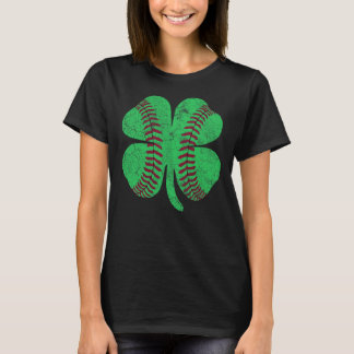 St patricks dayシャムロック野球サンパディーズキ tシャツ