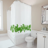 St patricks dayシャムロック シャワーカーテン (インサイチュ)