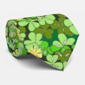 St patricks dayシャムロック ネクタイ (ロール)