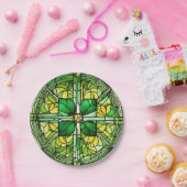St patricks dayシャムロック ペーパープレート (パーティー)