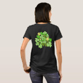 St patricks dayシャムロック tシャツ (裏面フル)
