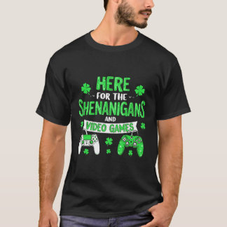 St patricks dayシャムロックShenanigansアイルランドのゲーム Tシャツ