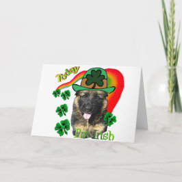 St patricks dayジャーマン・シェパード カード