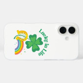 St patricks dayスペシャルiPhone16ケースラッキーinリフ Case-Mate iPhoneケース (裏面 (横))