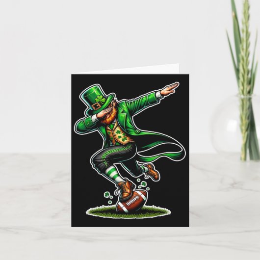 St patricks dayダビングレプレシャンボーイズ足 カード (正面)
