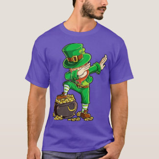 St patricks dayダビング・レプレシャンおもしろいボーイズ tシャツ