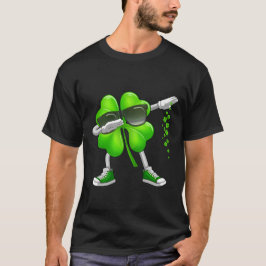 St patricks dayティーダビングシャムロック tシャツ