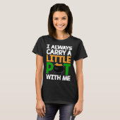 St patricks dayティーI運常に小ポットWi Tシャツ (正面フル)