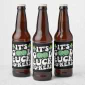 st patricks dayディスコ読ボールは運がいい ビールラベル (ボトル)