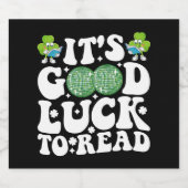 st patricks dayディスコ読ボールは運がいい ビールラベル (シングルラベル)