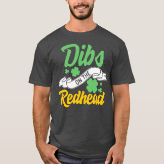 St patricks dayディブオンザレッドヘッドアイリッシュシャームロック tシャツ
