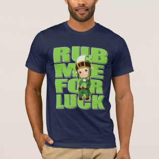St patricks dayトマス幸運な小妖精や小人のTシャツ Tシャツ
