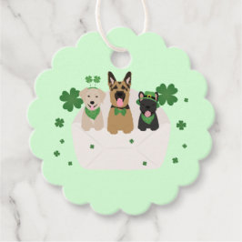 St patricks dayドッグメール フェイバータグ