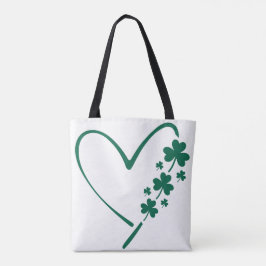 St patricks dayハート トートバッグ
