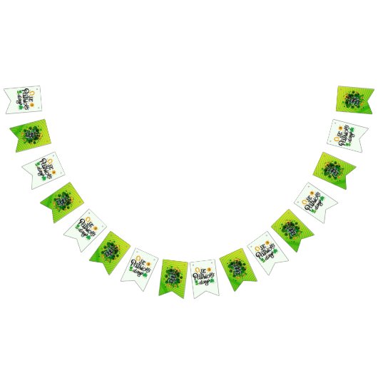 st patricks dayバント旗 バンティングフラッグ (全)