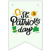 st patricks dayバント旗 バンティングフラッグ (第1の旗)