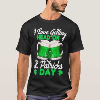 St Patrick's DayパジャマI Getting on Ad Tシャツ