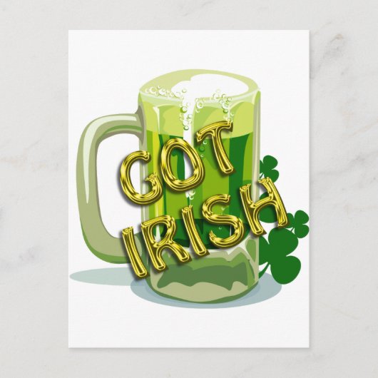 St patricks dayパレードセドナ ポストカード (正面)