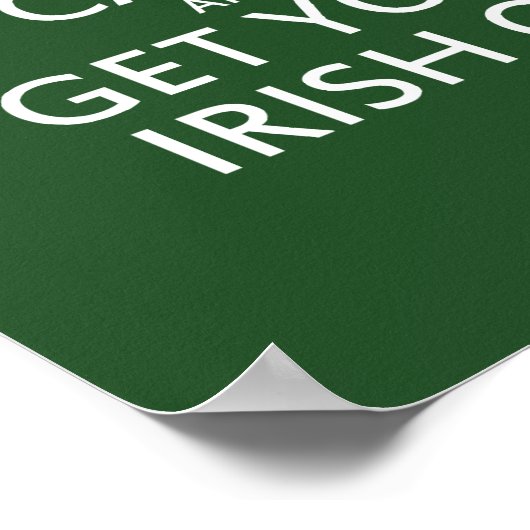 St patricks dayパロディ ポスター (角)