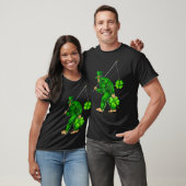 St patricks dayビッグフットサスカッチアイルランド tシャツ (ユニセックス)