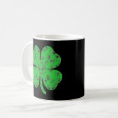 St patricks dayビデオゲームのコントローラーShamrock コーヒーマグカップ (正面左)