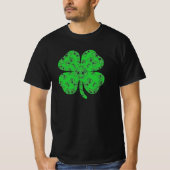 St patricks dayビデオゲームのコントローラーShamrock Tシャツ (正面)