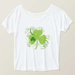 st patricks dayファンシーシャムロック tシャツ