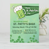 St patricks dayファースト誕生日グリーン金ゴールド (スタンド正面)