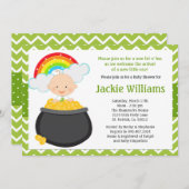 St patricks dayベビーシャワー招待状 招待状 (正面/裏面)