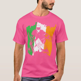 St patricks dayホッケーアイリッシュファミリーゴアリー tシャツ