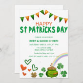 st patricks dayホリパーソナライズされたデーカード シーズンカード (正面/裏面)