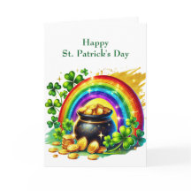 St patricks dayポットオブ金ゴールドイラストレーション