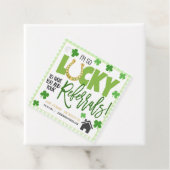 St patricks dayポップ・アートのバイラベル フェイバータグ (インサイチュ)