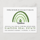 St patricks dayポップ・アートのバイ実在エステート 案内ポストカード (正面)