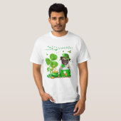 St patricks dayポーラバーアイリッシュ tシャツ (正面フル)