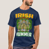 St patricks dayミイラの日アイリッシュミイラおもしろいマー tシャツ (正面)