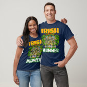 St patricks dayミイラの日アイリッシュミイラおもしろいマー tシャツ (ユニセックス)