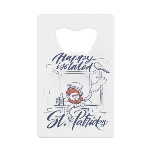St patricks dayミーム クレジットカード栓抜き (正面)
