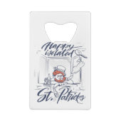 St patricks dayミーム クレジットカード栓抜き (裏面)